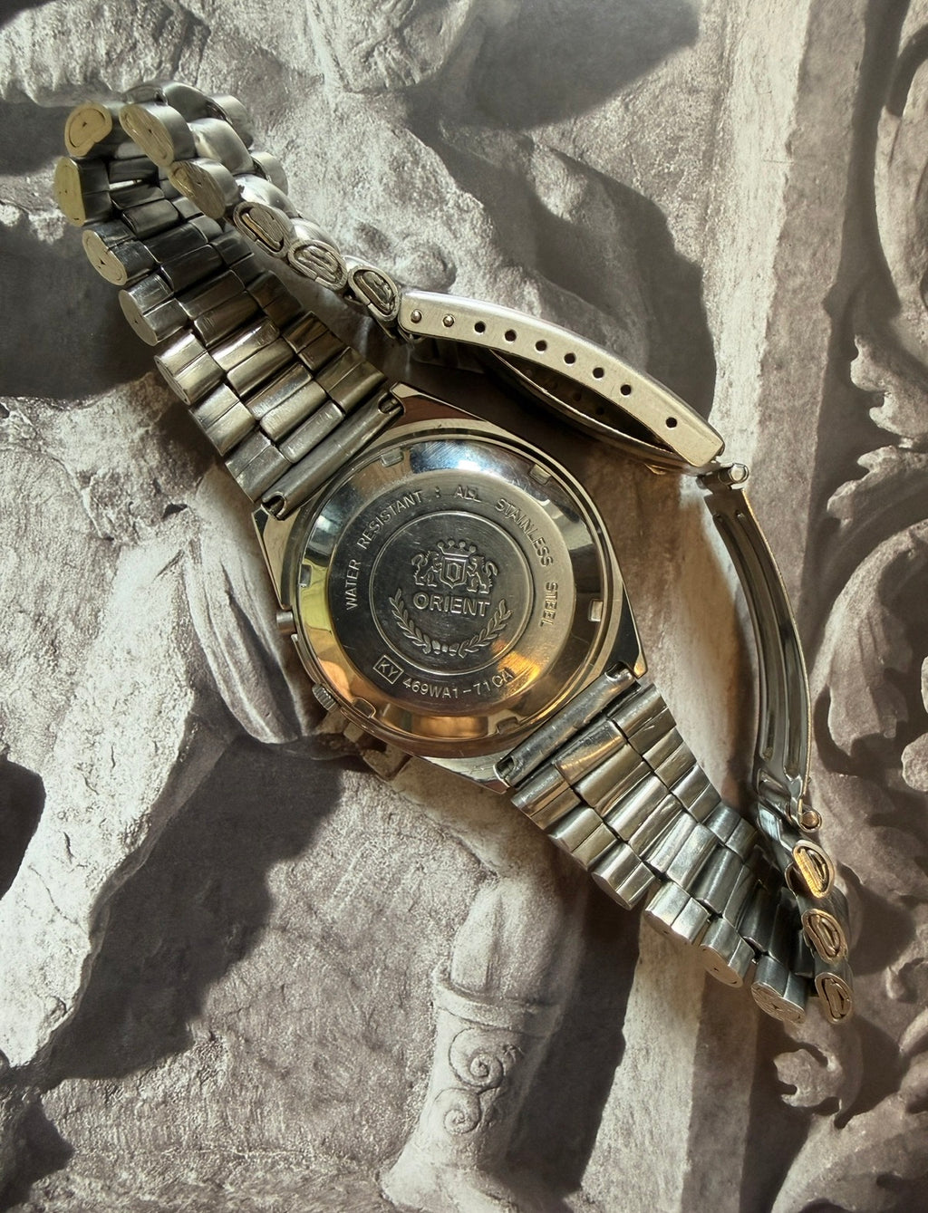 Orient Three Star | 469WA1-71CA | Chocolate Sunburst Dial | Circa 1980s