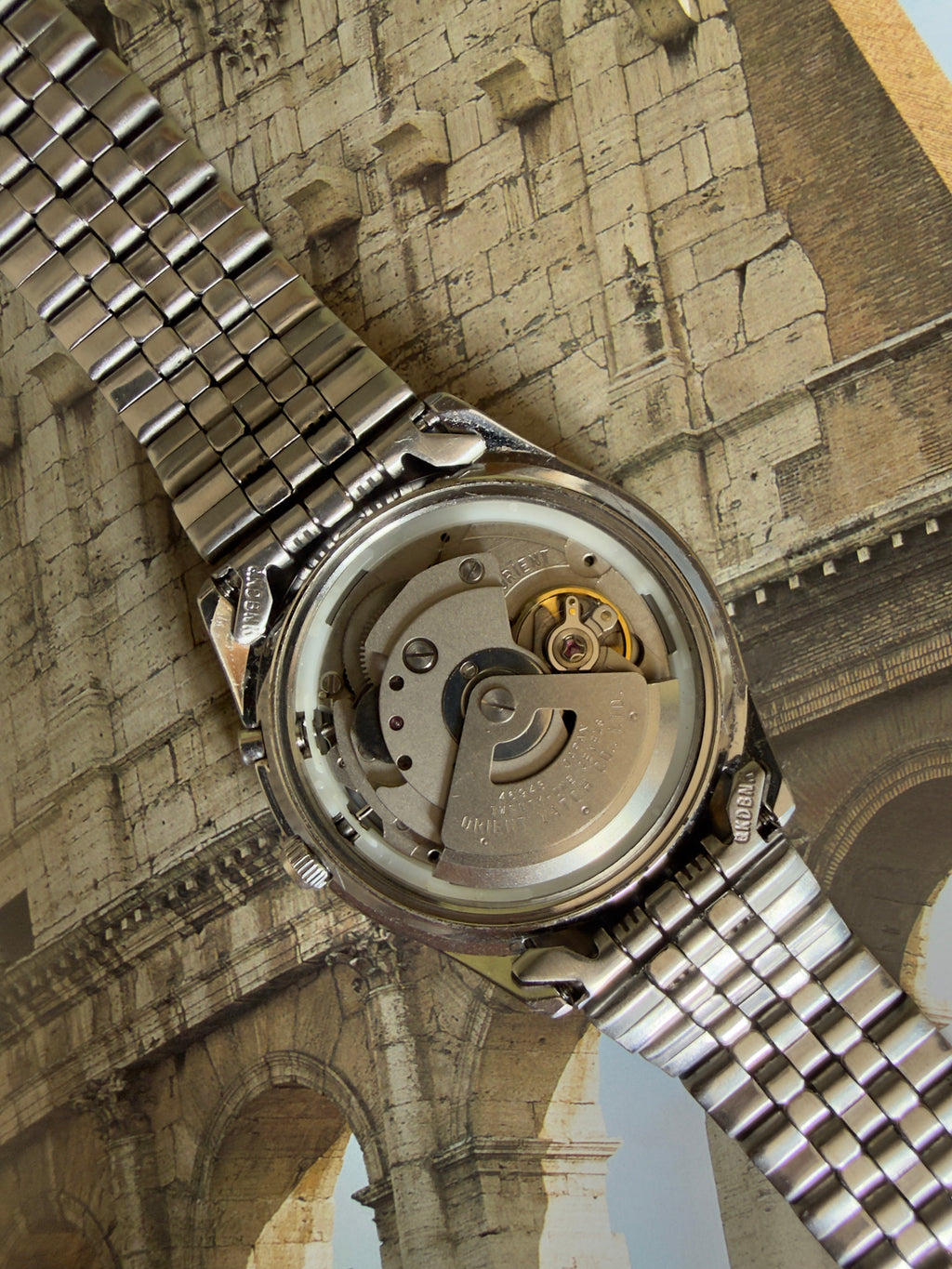 Orient 3 Star EMJ43-00 | Cream Sunburst Dial | Pointer Day Display | Automatic | 1997