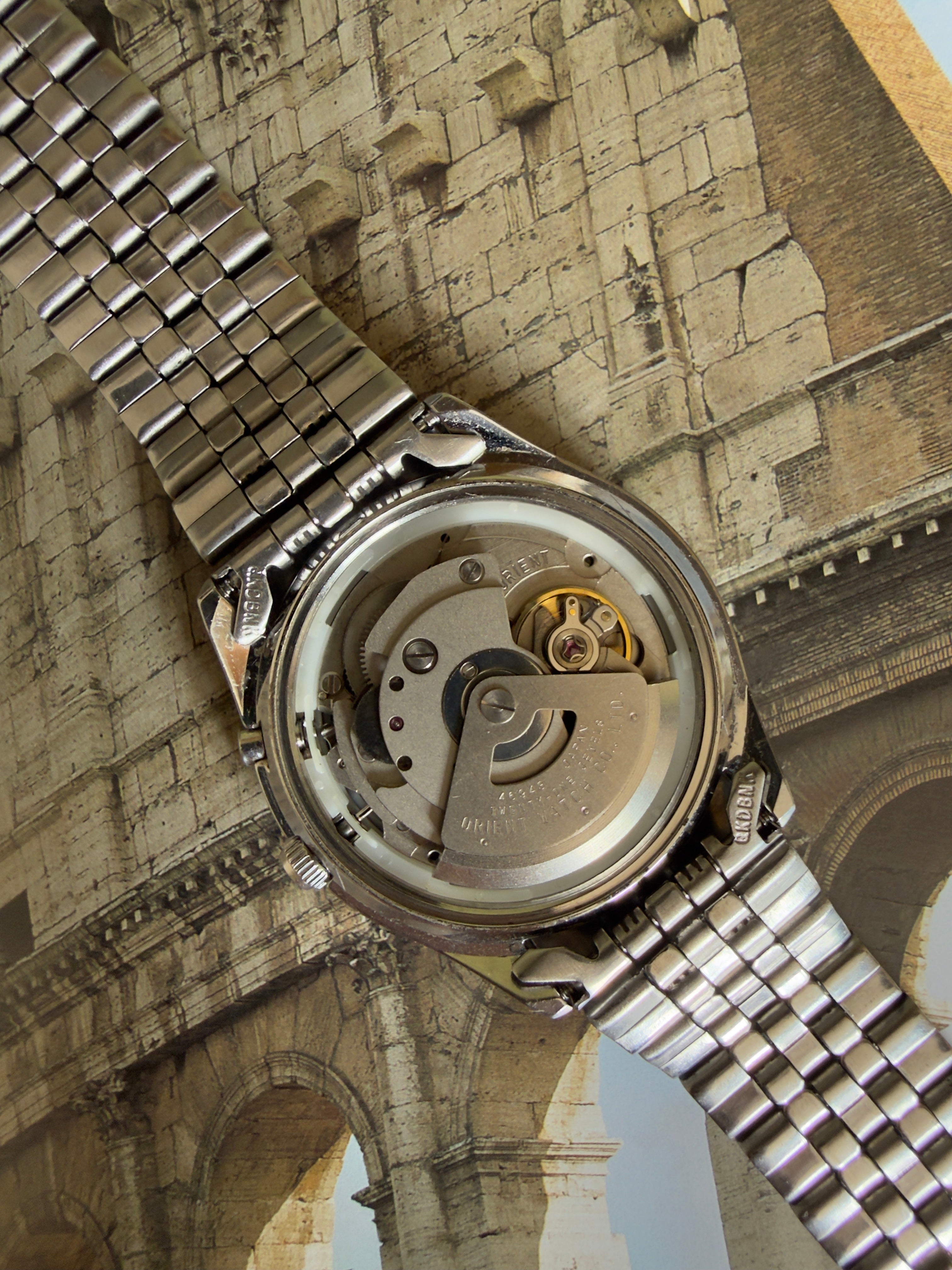 Orient 3 Star EMJ43-00 | Cream Sunburst Dial | Pointer Day Display | Automatic | 1997