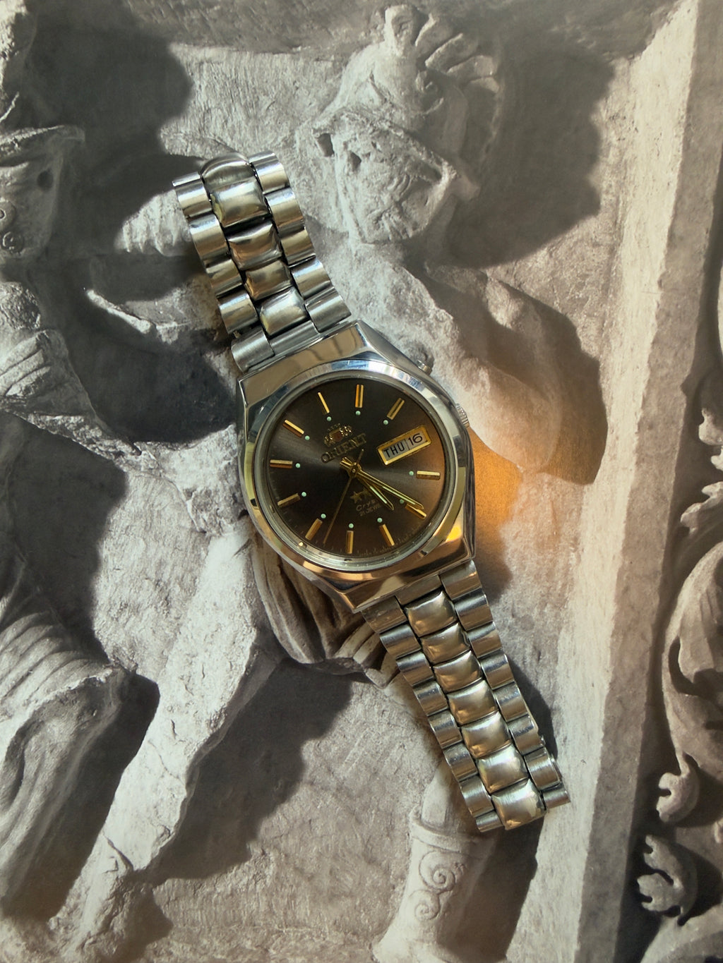 Orient Three Star 469WA1-71 CA |  Original Chocolate Sunburst Dial | Automatic | 1980