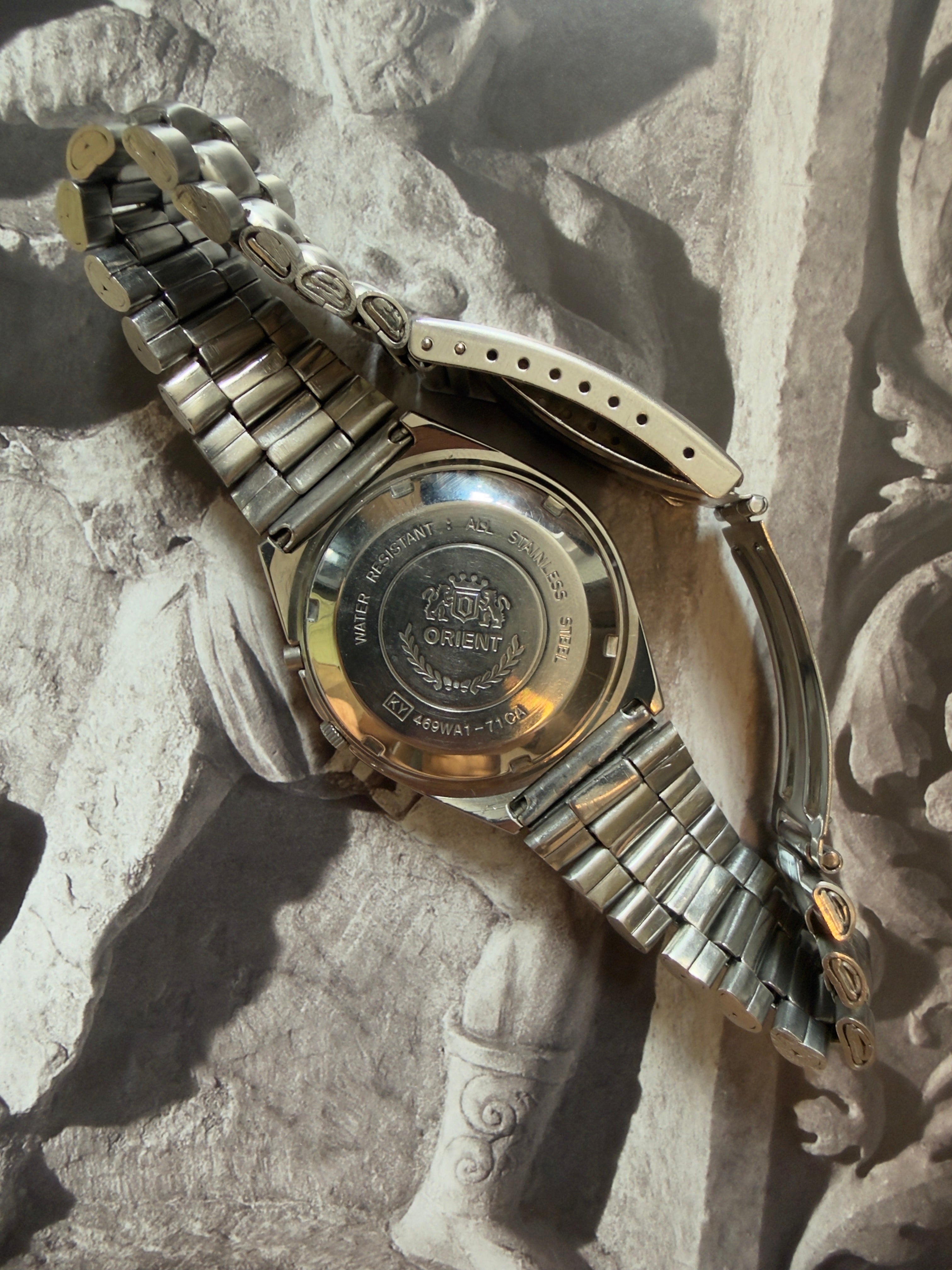 Orient Three Star 469WA1-71 CA |  Original Chocolate Sunburst Dial | Automatic | 1980