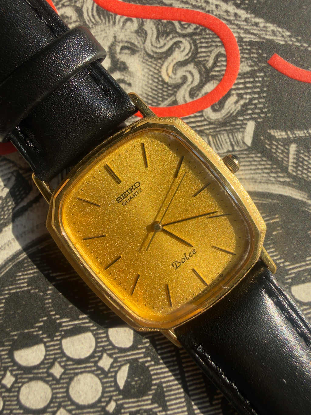 Seiko Dolce 9521-5120 | JDM | Gold Dust Dial | Ultra-Thin Quartz | 1984