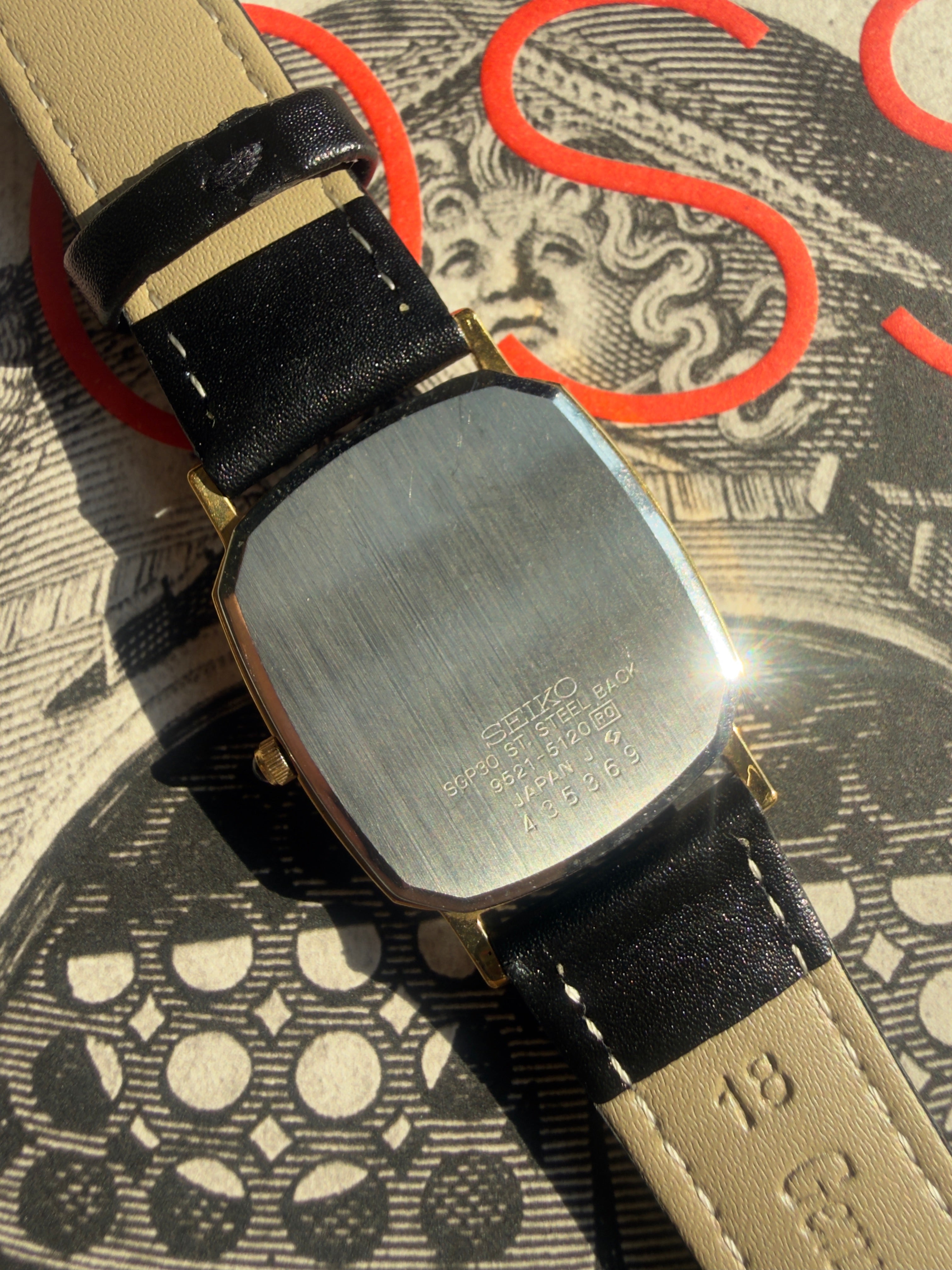 Seiko Dolce 9521-5120 | JDM | Gold Dust Dial | Ultra-Thin Quartz | 1984