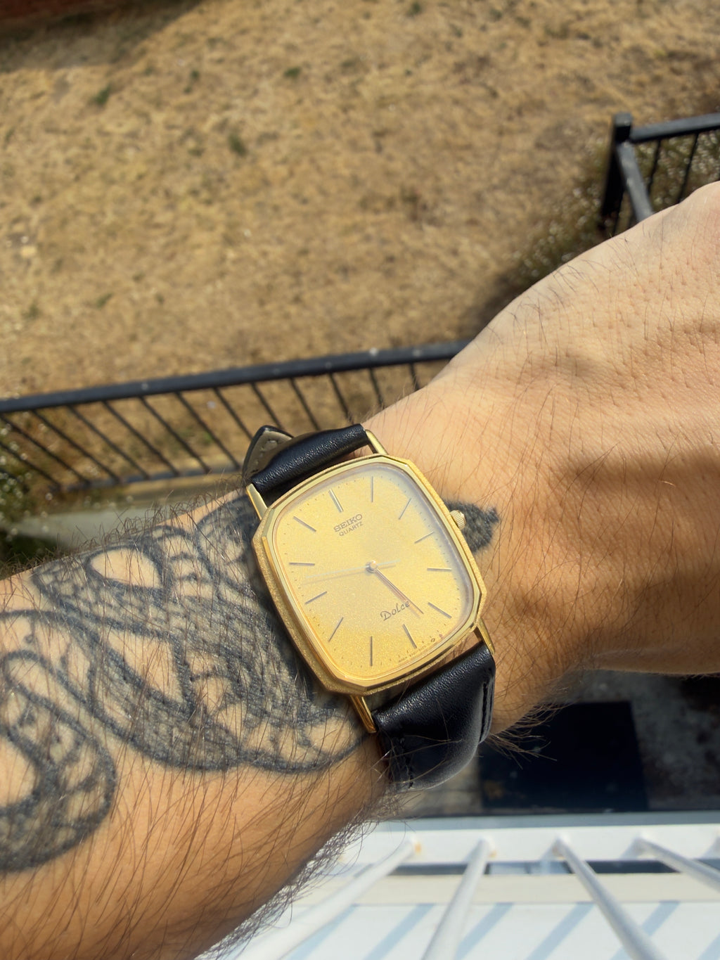 Seiko Dolce 9521-5120 | JDM | Gold Dust Dial | Ultra-Thin Quartz | 1984