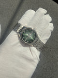Seiko Lord Matic | 23 Jewels Automatic 5606-7320 | Green Sunburst Dial | 1973