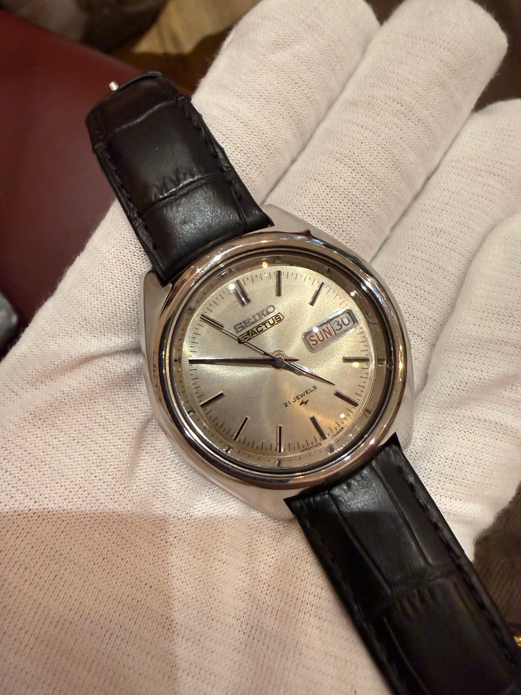 Seiko 5 Actus 7019-7060 | Silver Sunburst Dial | JDM Automatic | 1975