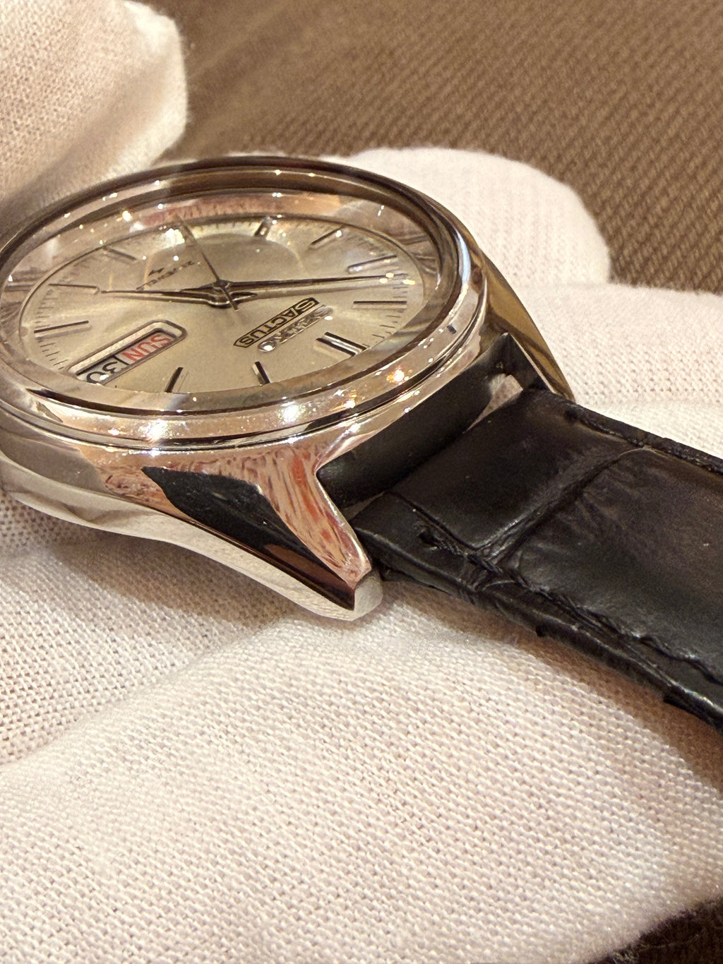 Seiko 5 Actus 7019-7060 | Silver Sunburst Dial | JDM Automatic | 1975