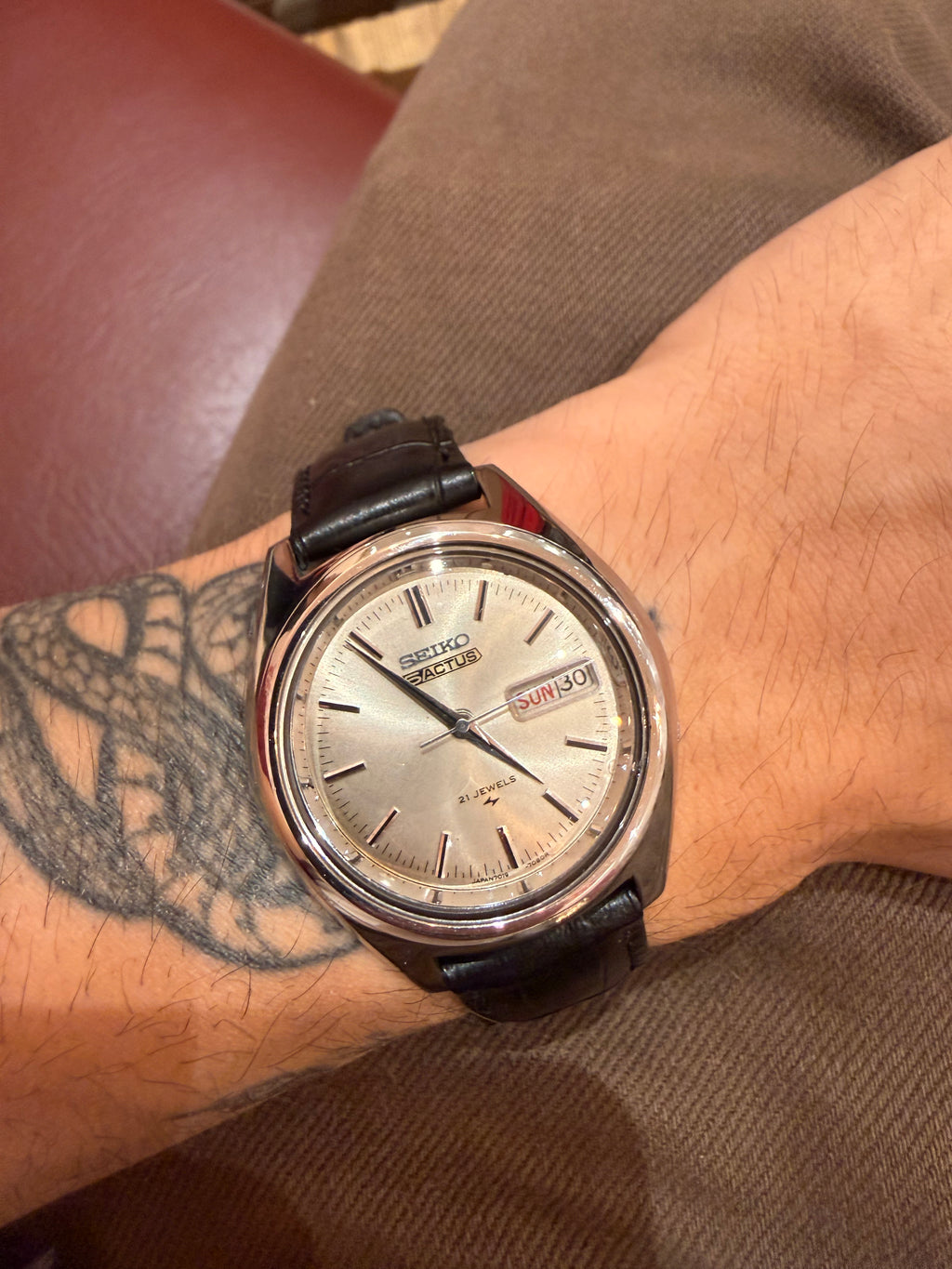 Seiko 5 Actus 7019-7060 | Silver Sunburst Dial | JDM Automatic | 1975