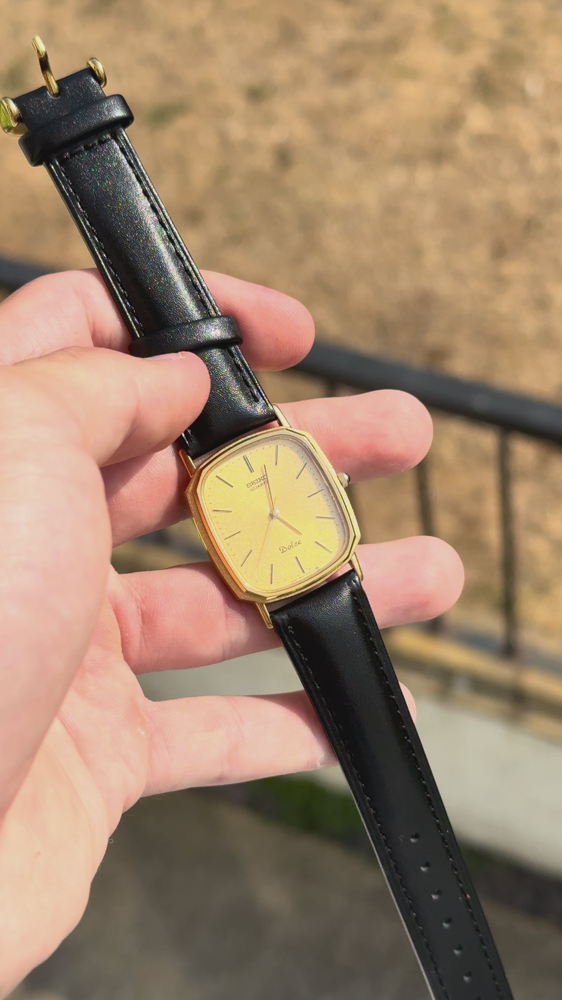 Seiko Dolce 9521-5120 | JDM | Gold Dust Dial | Ultra-Thin Quartz | 1984
