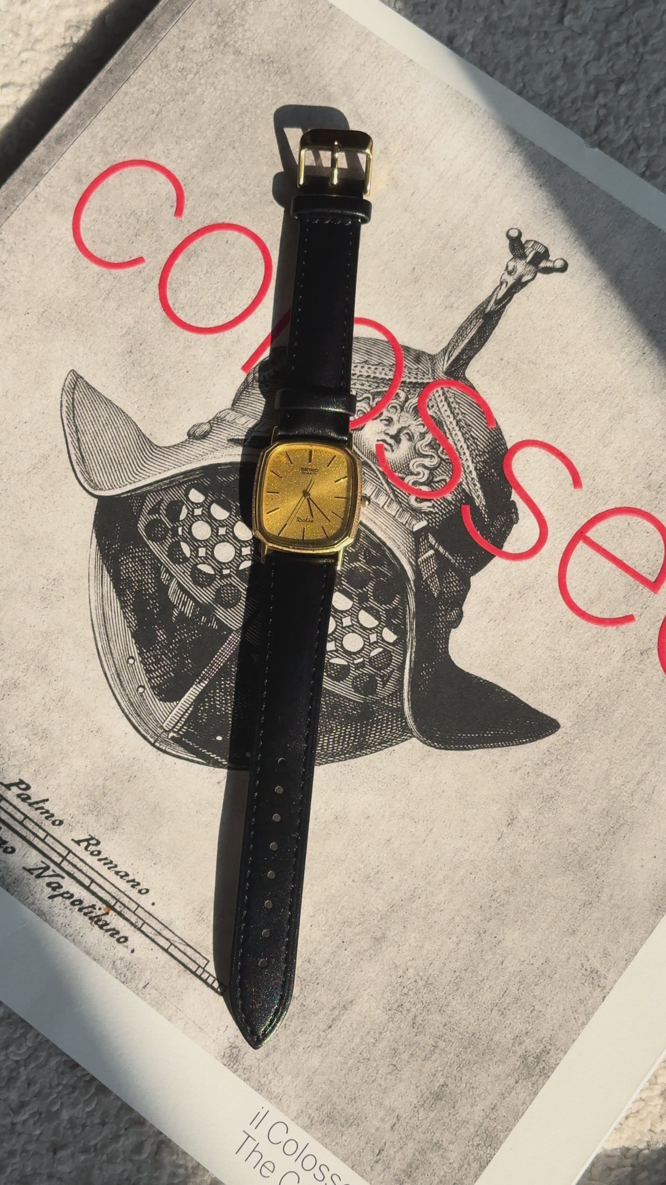 Seiko Dolce 9521-5120 | JDM | Gold Dust Dial | Ultra-Thin Quartz | 1984