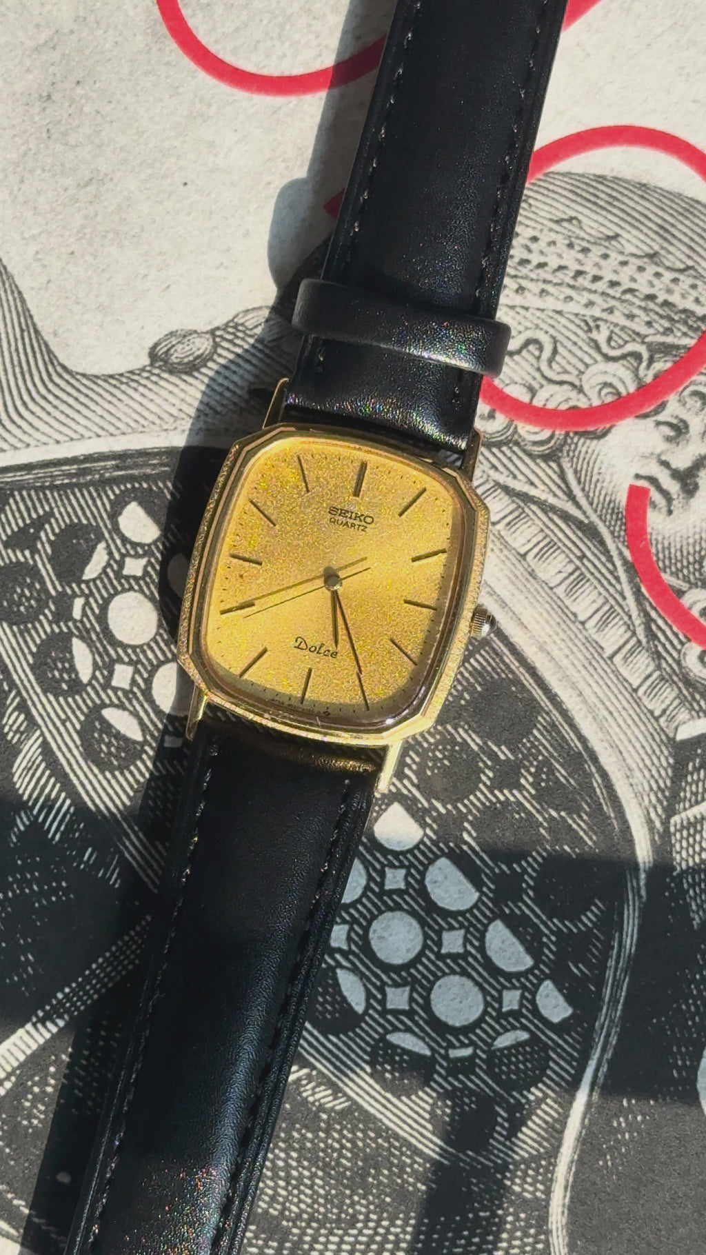 Seiko Dolce 9521-5120 | JDM | Gold Dust Dial | Ultra-Thin Quartz | 1984