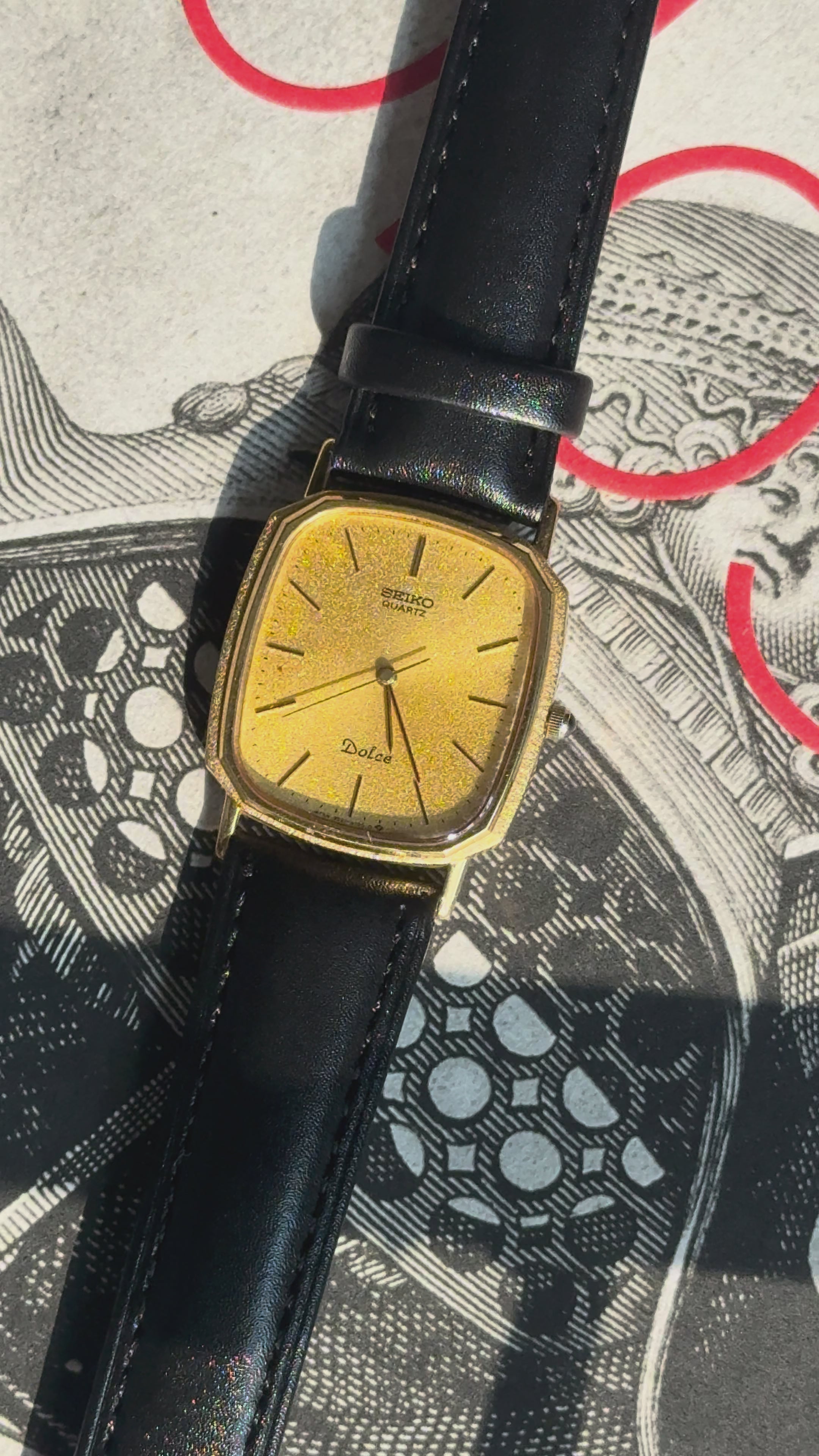 Seiko Dolce 9521-5120 | JDM | Gold Dust Dial | Ultra-Thin Quartz | 1984